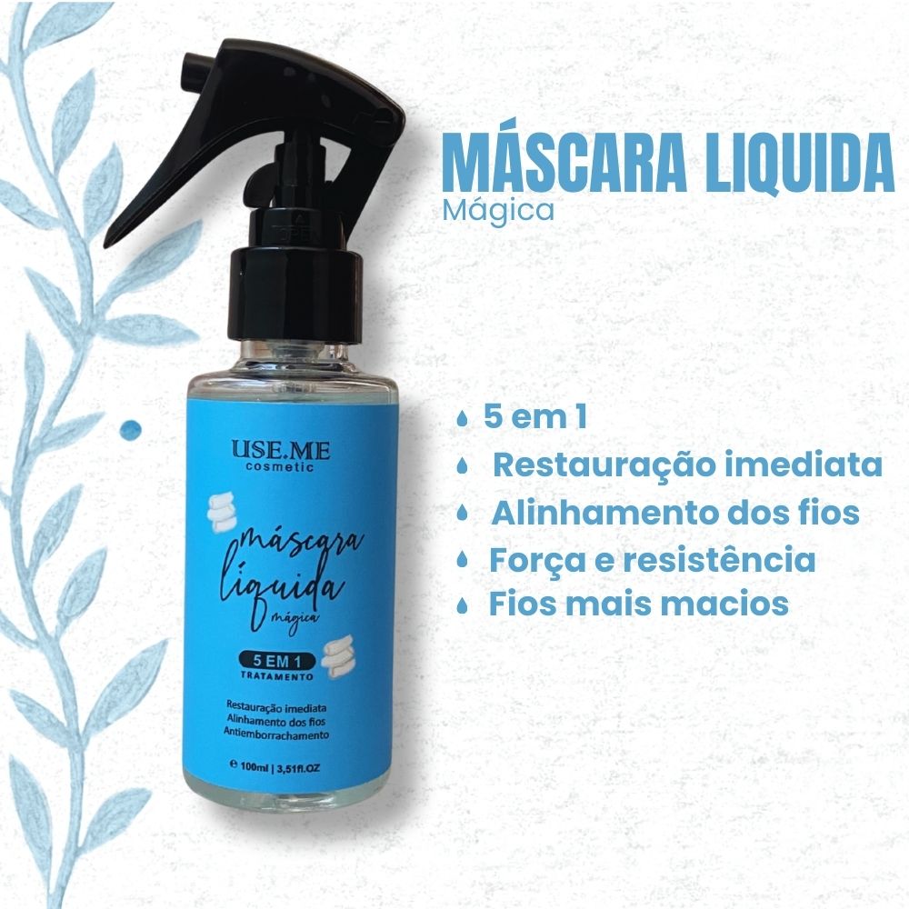 KIT 3 Máscara Líquida Mágica - 5 em 1