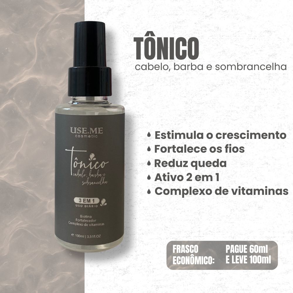 Tônico Crescimento - 3 em 1