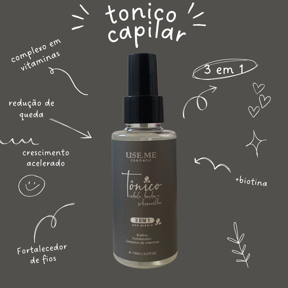 Tônico Crescimento - 3 em 1